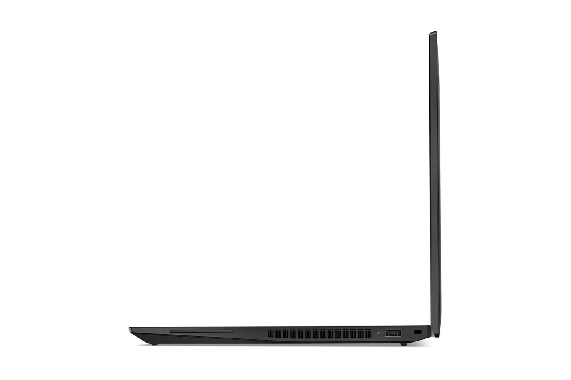 لپ تاپ لنوو Lenovo ThinkPad T16 Gen 2 نمای جانبی راست و درگاه ها