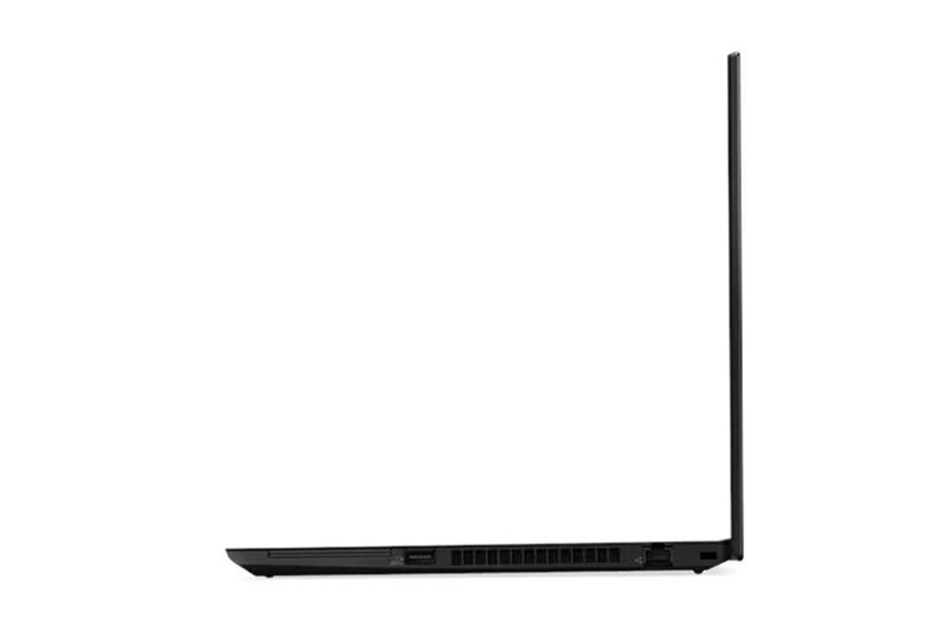 لپ تاپ لنوو Lenovo ThinkPad T495 نمای جانبی راست و درگاه ها