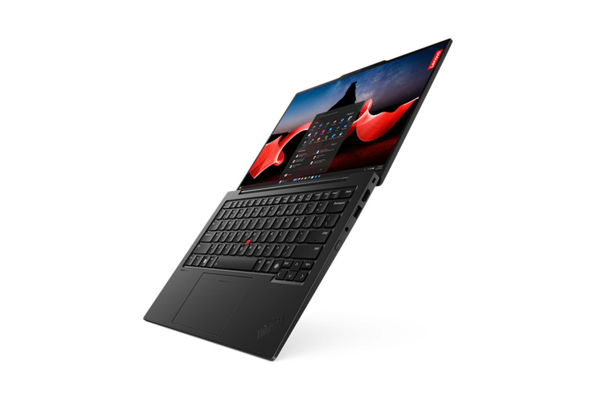 لپ تاپ لنوو Lenovo ThinkPad X1 Carbon نمای راست فلت
