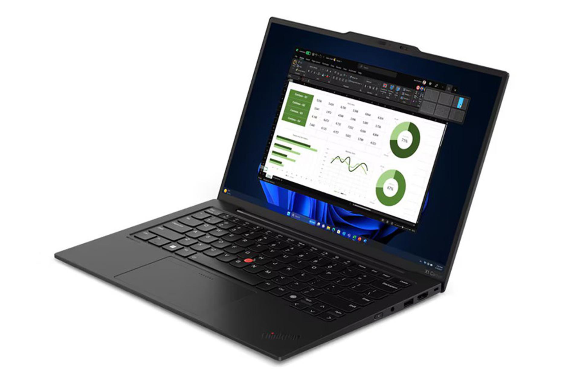 لپ تاپ لنوو Lenovo ThinkPad X1 Carbon نمای راست