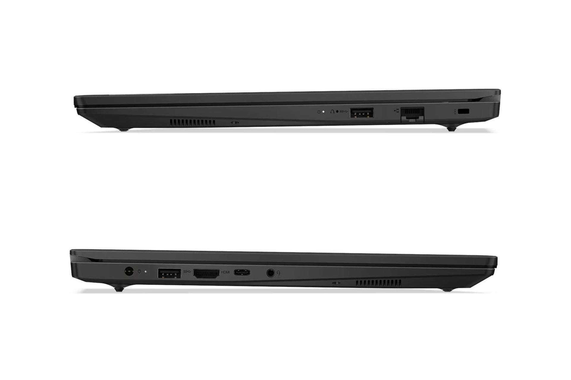 لپ تاپ لنوو Lenovo V15 G5 IRL نمای جانبی و درگاه ها