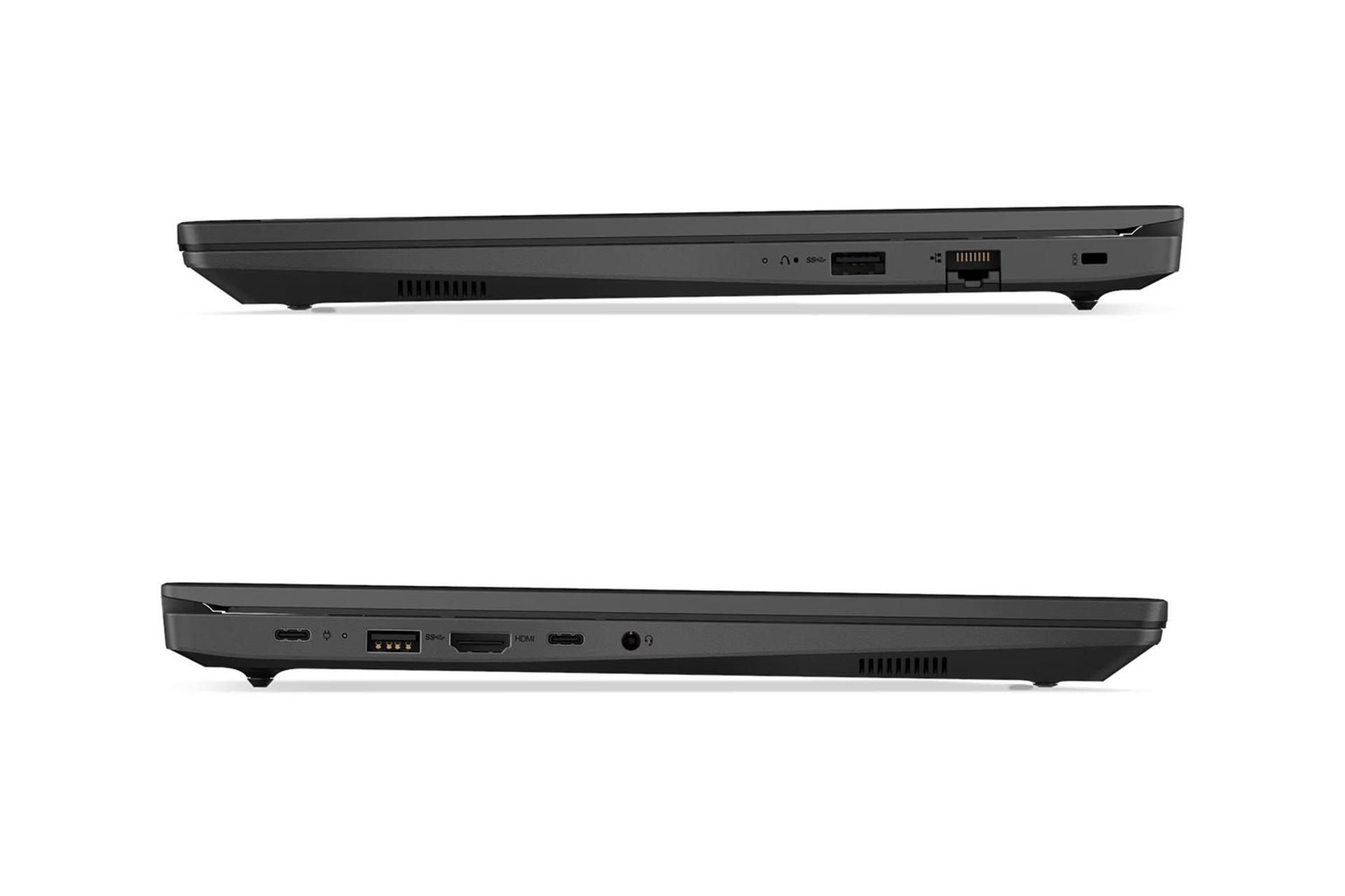 لپ تاپ لنوو Lenovo V15 G6 ITN نمای جانبی و درگاه ها