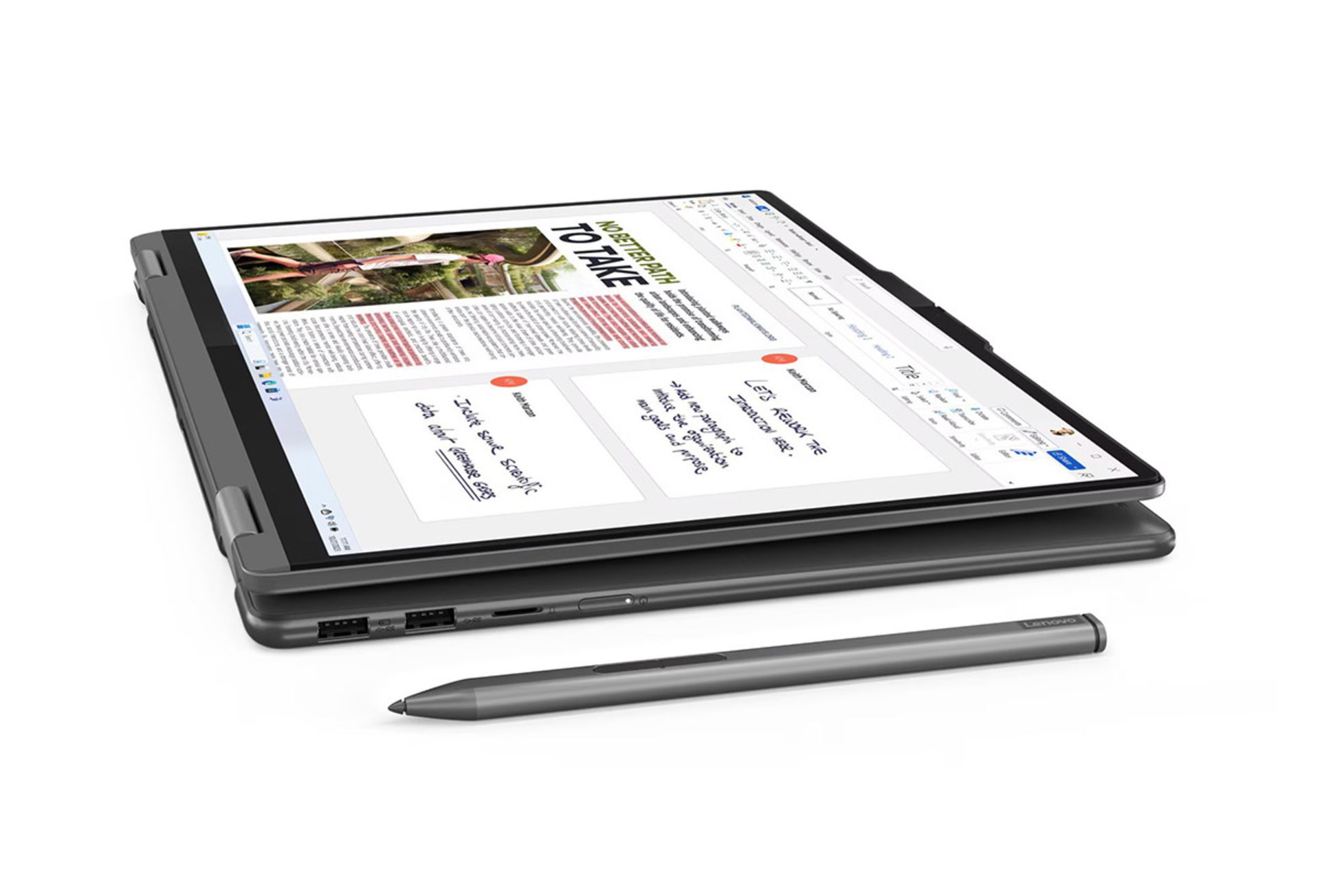 لپ تاپ لنوو Lenovo Yoga 7 2-in-1 16IML9 به همراه قلم