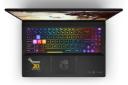 لپ تاپ ام اس آی MSI Crosshair 16 HX MONSTER HUNTER EDITION D14VFKG نمای بالا و کیبورد