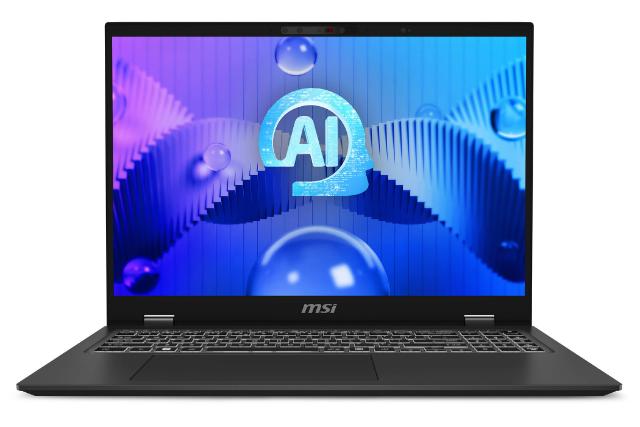 لپ تاپ ام اس آی MSI Prestige 16 AI Evo B1M نمای جلو