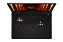 لپ تاپ ام اس آی MSI Raider 18 HX AI A2XW نمای بالا و کیبورد