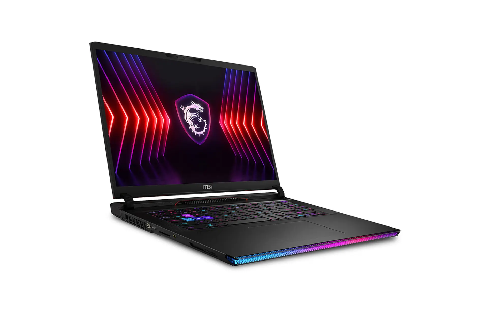 لپ تاپ ام اس آی MSI Raider GE78 HX 14V نمای چپ