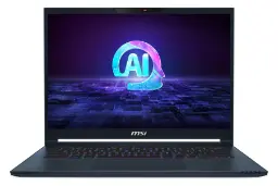 لپ تاپ ام اس آی MSI Stealth 14 AI Studio A1V نمای جلو
