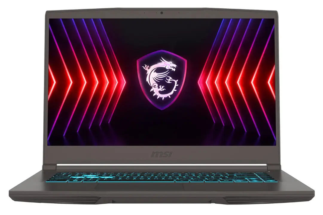 لپ تاپ ام اس آی MSI Thin 15 B13U نمای جلو