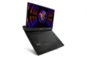 لپ تاپ ام اس آی MSI Titan GT77 HX 13VI نمای چپ صفحه نمایش روشن