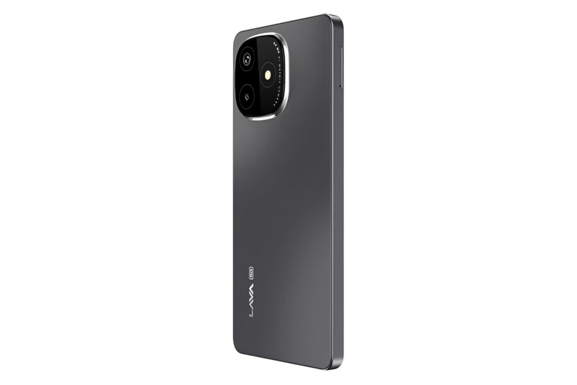 پنل پشت و چینش دوربین گوشی موبایل لاوا Lava Play Ultra مشکی