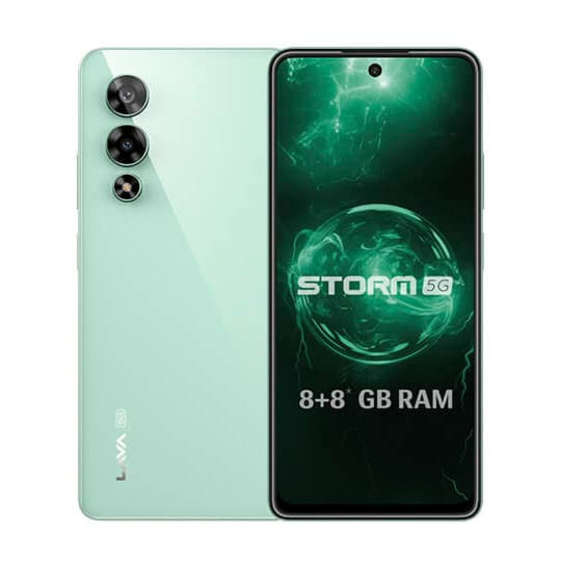 گوشی لاوا Lava Storm 5G مدل سبز