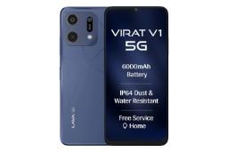 گوشی موبایل لاوا Lava Virat V1 5G سرمه ای