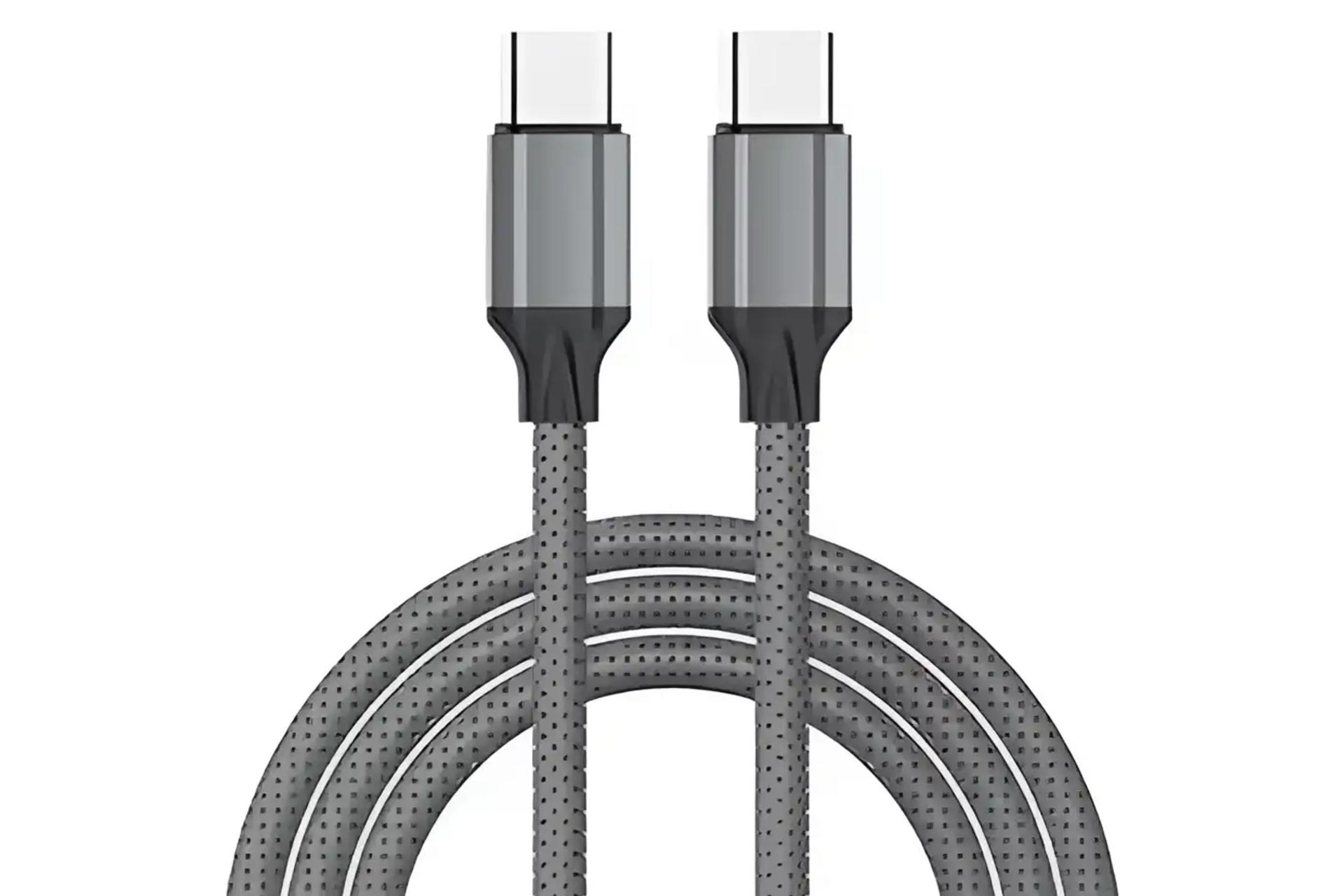 کابل شارژ USB الدینیو Type-C به Type-C مدل LC441 C-C15 با طول 1 متر