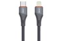 کابل شارژ USB الدینیو Type-C به Lightning مدل LC631i با طول 1 متر خاکستری