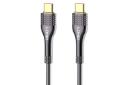 کابل شارژ USB الدینیو Type-C به Type-C مدل LC651C با طول 1 متر خاکستری