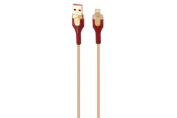 کانکتور و اتصال کابل شارژ USB الدینیو Type-A به Lightning مدل LS681 با طول 1 متر