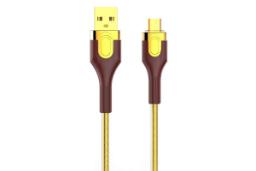کابل شارژ USB الدینیو Type-A به Micro-USB مدل LS681 با طول 1 متر