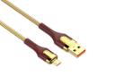 کانکتور و اتصال کابل شارژ USB الدینیو Type-A به Micro-USB مدل LS681 با طول 1 متر