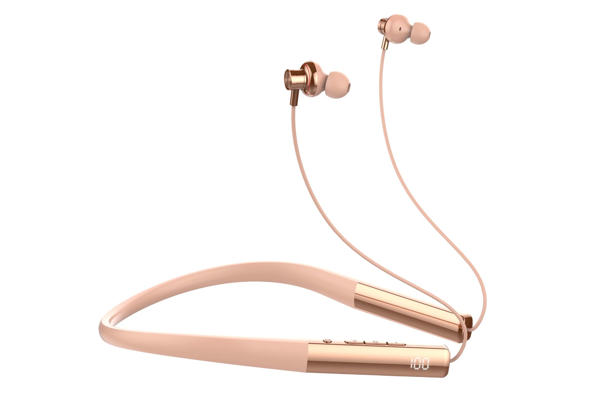 سمت چپ هدفون بی سیم الدینیو LDNIO N01 طلایی