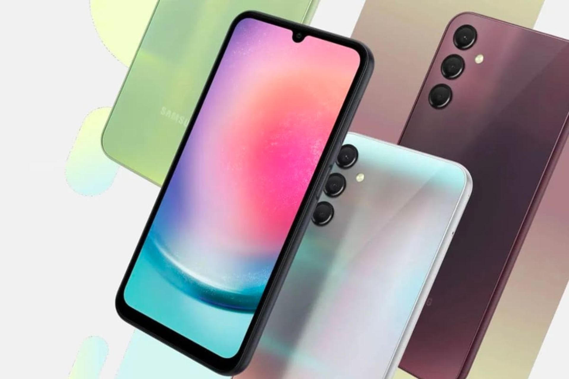 رنگ بندی گلکسی A24 سامسونگ تصویر فاش شده