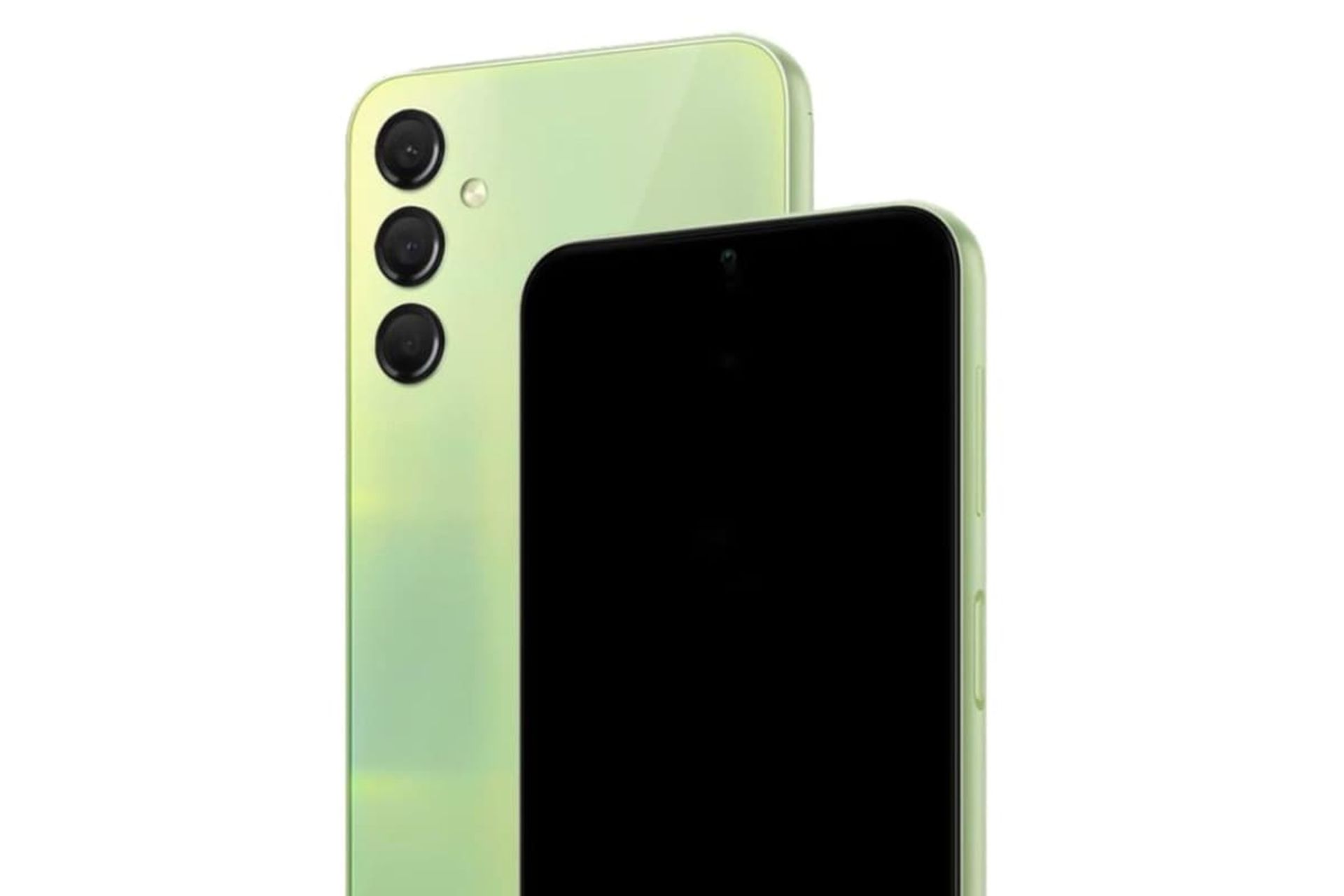 مدل سبز گلکسی A24 سامسونگ تصویر فاش شده