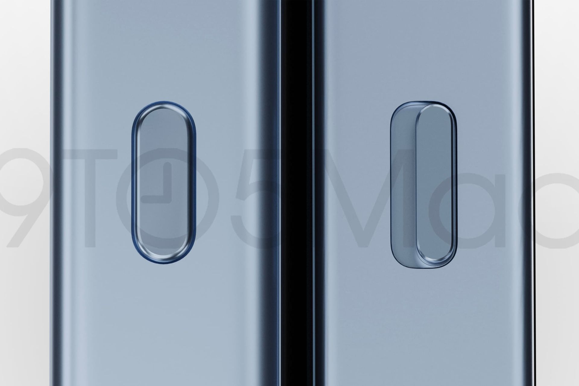 مقایسه دکمه اکشن آیفون ۱۵ پرو و اسلایدر میوت