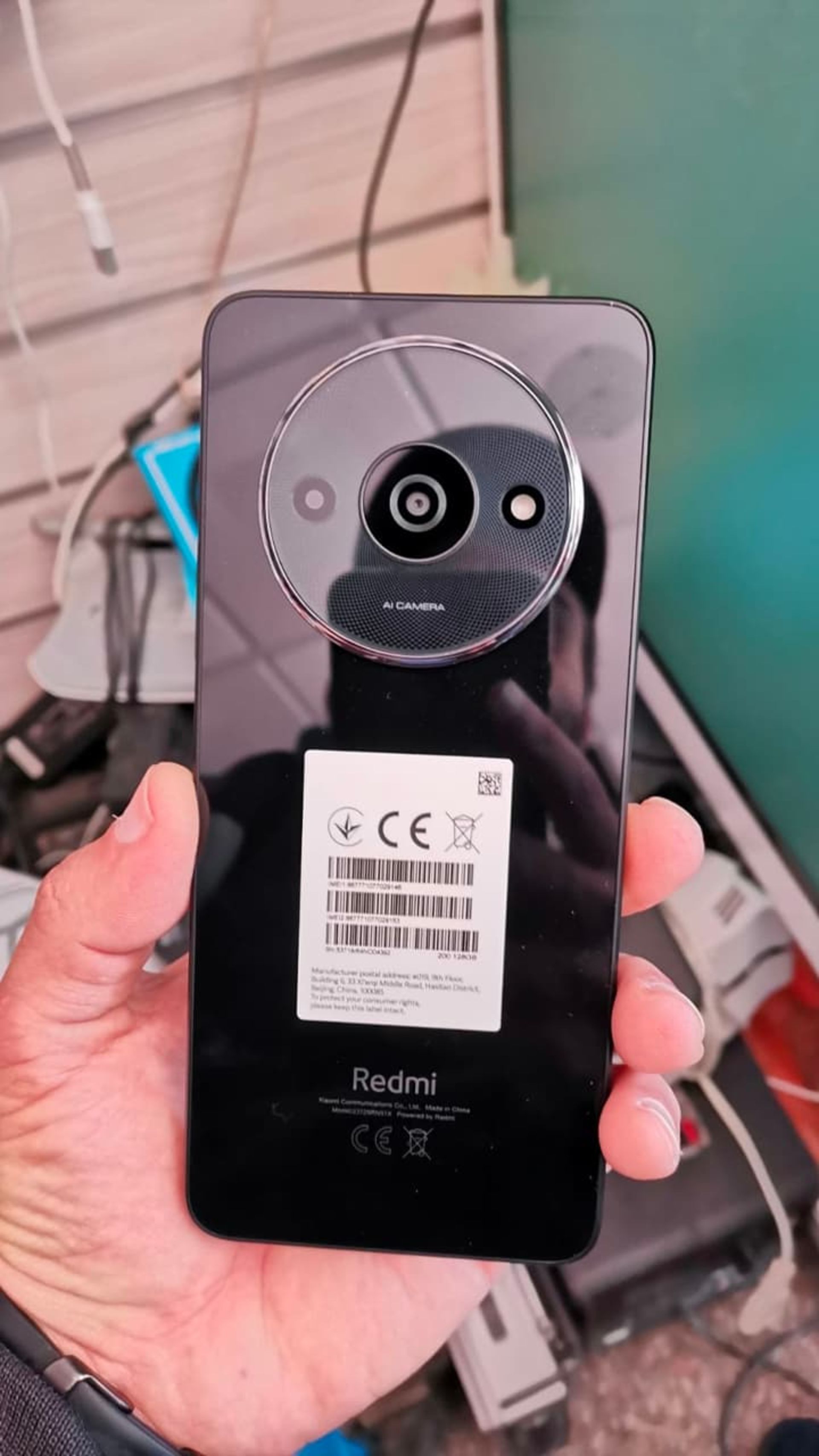 نمای پشت ردمی A3 شیائومی غیر رسمی