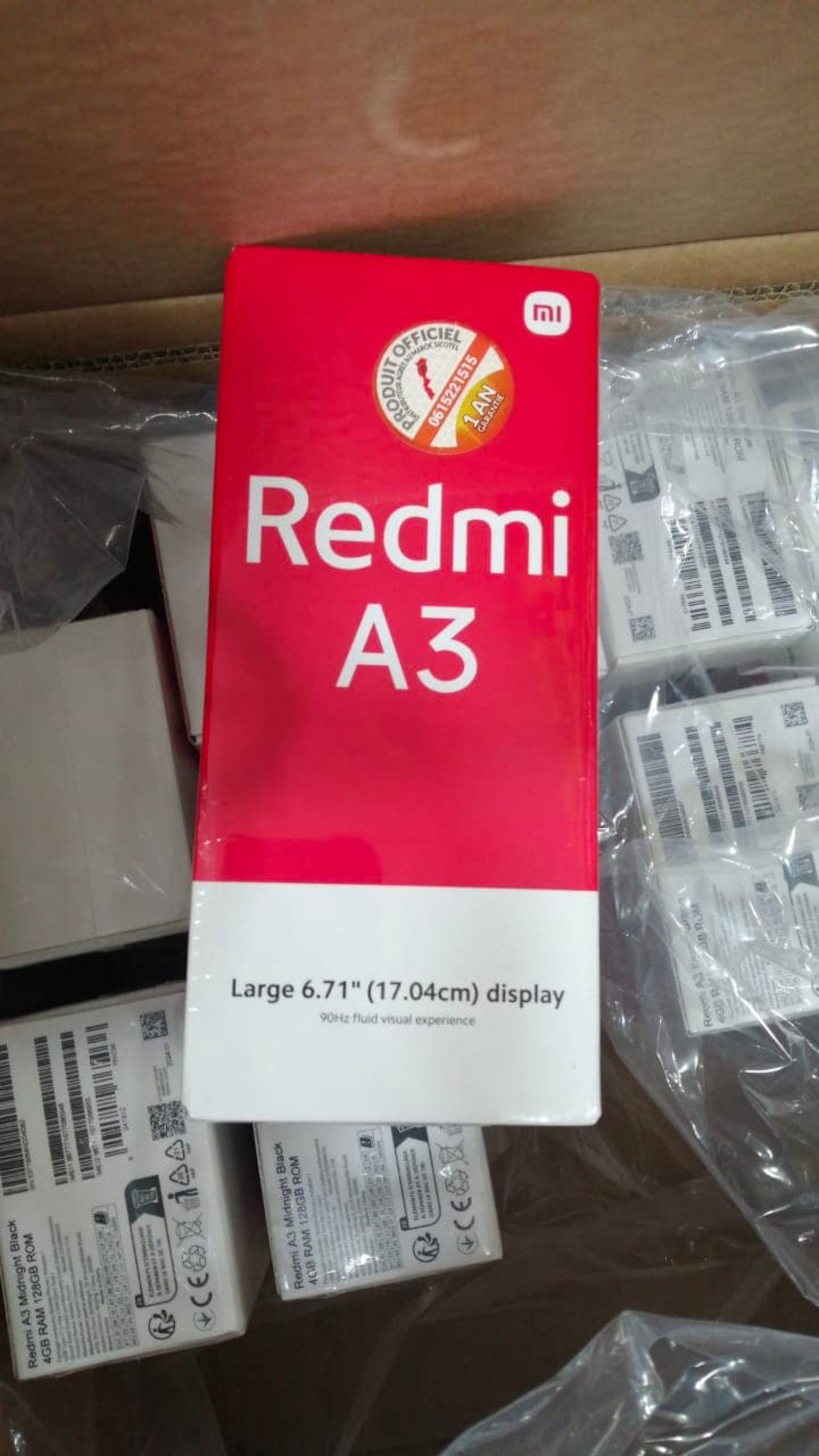 جعبه قرمز گوشی ردمی A3 شیائومی