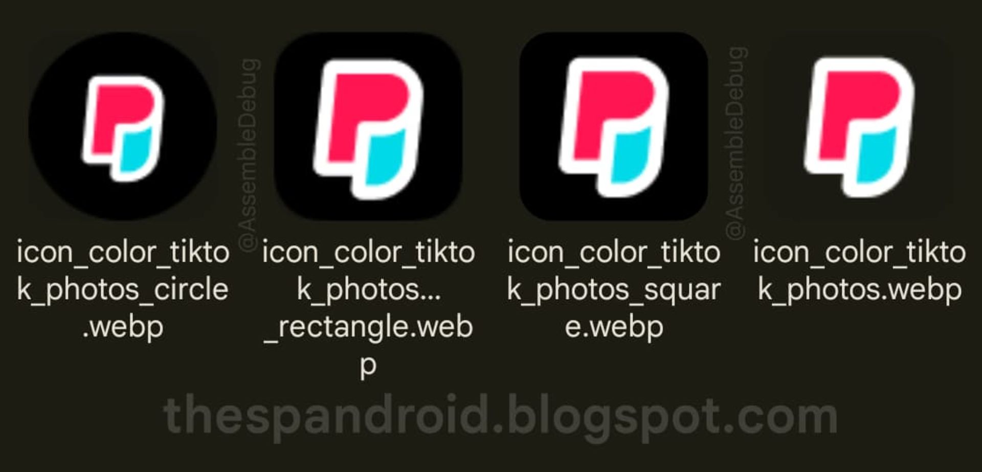 لوگو لورفته اپلیکیشن TikTok Photos