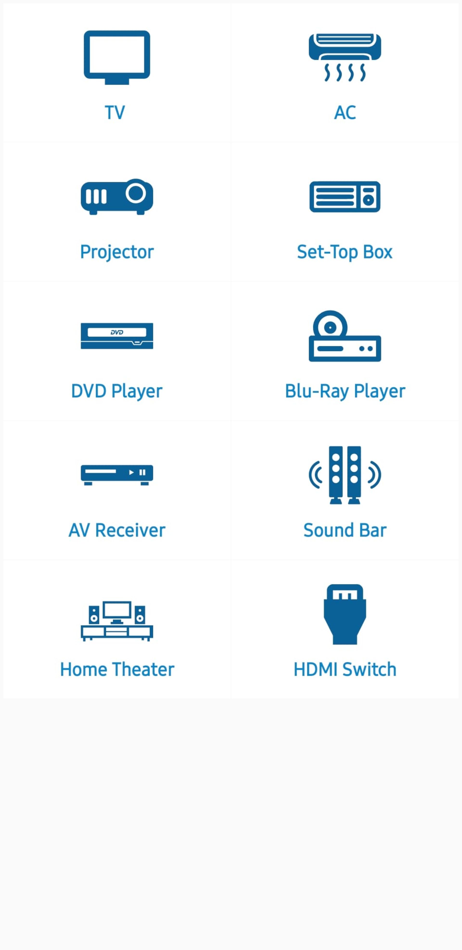 اپلیکیشن Universal Remote Control
