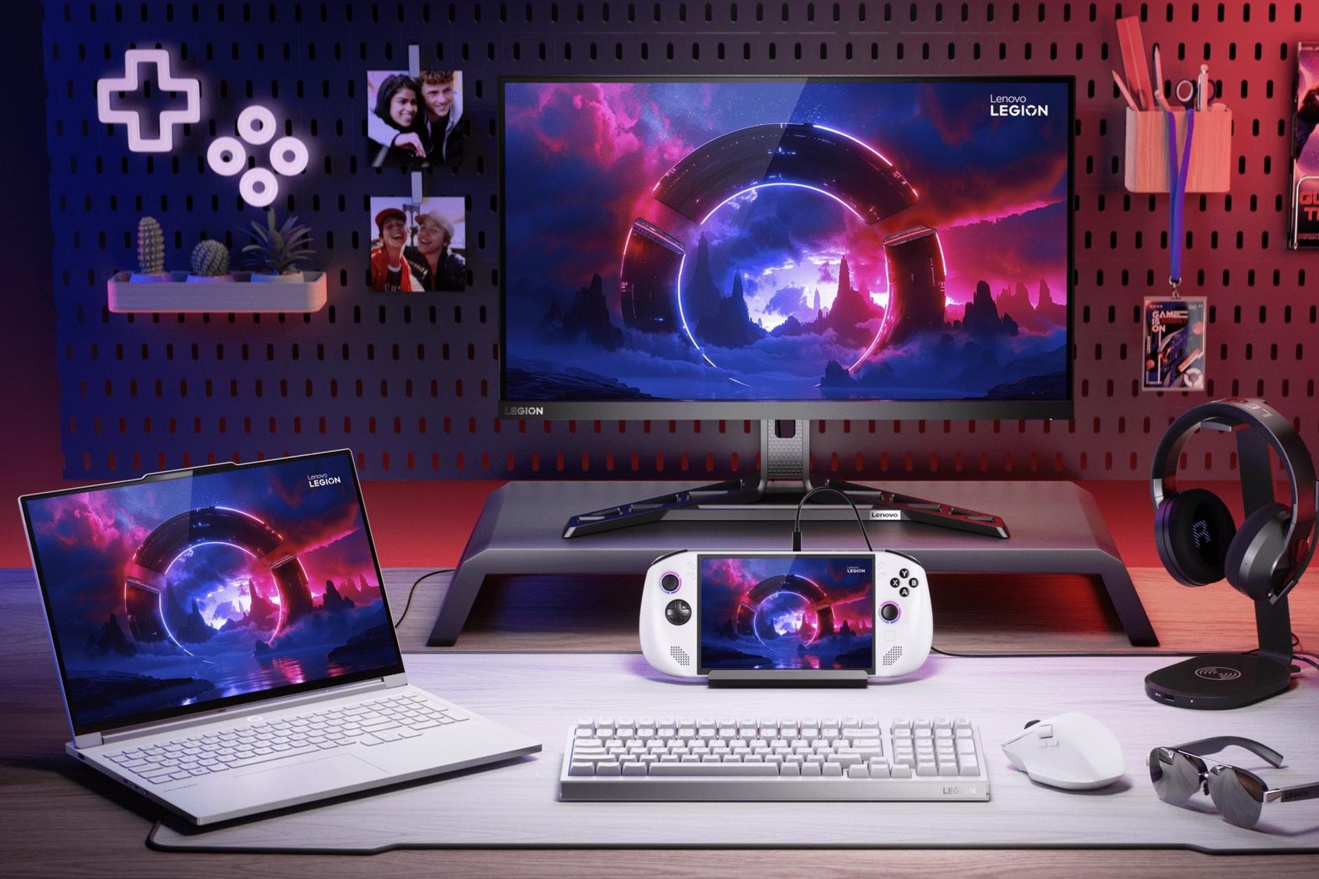 لنوو Legion Go S رونمایی شد؛ نخستین کنسول دستی شخص‌ثالث دنیا با SteamOS