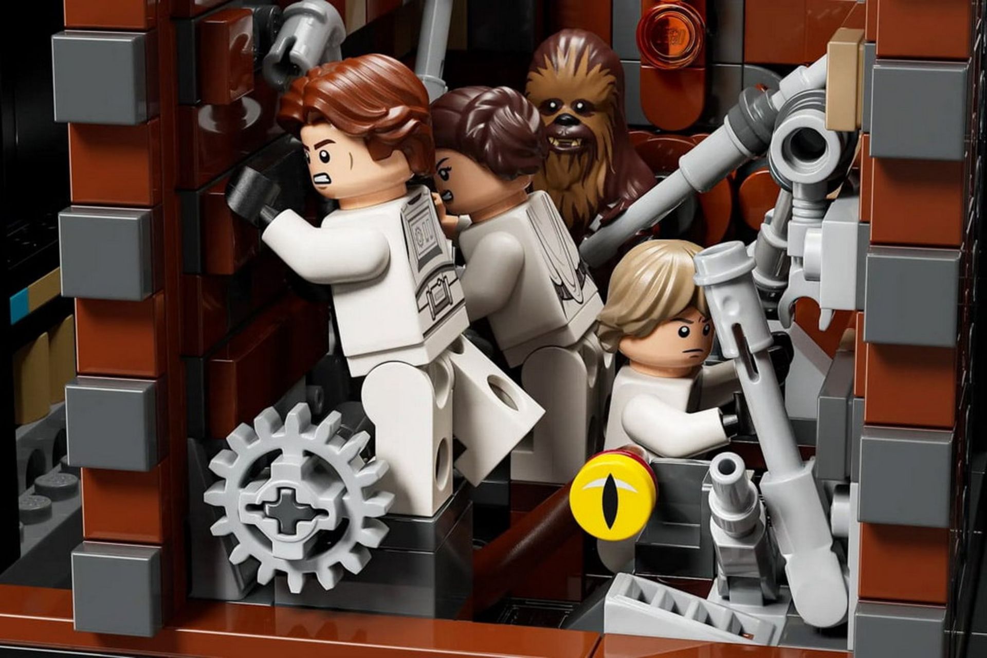 اتاق‌ها و شخصیت‌های ست لگو ستاره مرگ