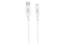 کابل شارژ USB لیتو Type-A به Micro-USB مدل LD-37 با طول 1 متر رنگ سفید