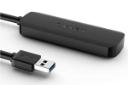 نمای سمت چپ هاب USB-A لنوو 4 پورت مدل A601
