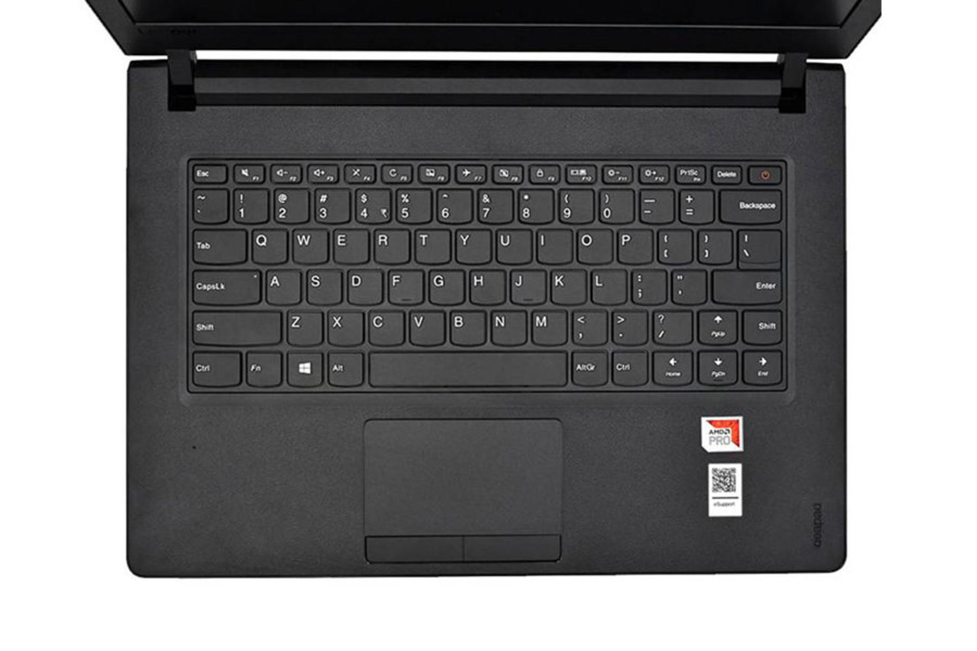 لپ تاپ لنوو Lenovo E41-45 نمای بالا و کیبورد
