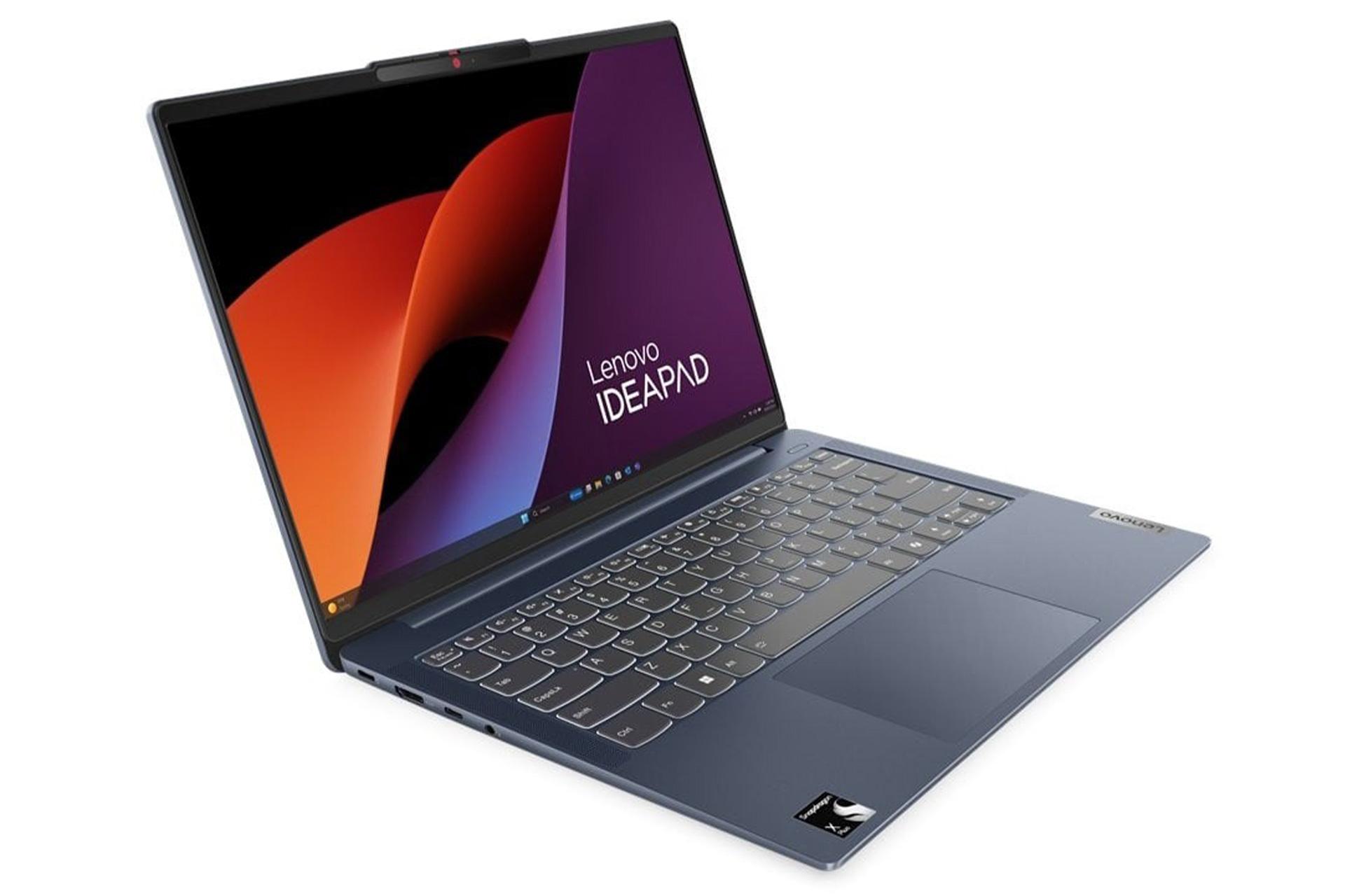 رندر فاش‌شده لنوو IdeaPad Slim 5 نمای جلو و جانبی