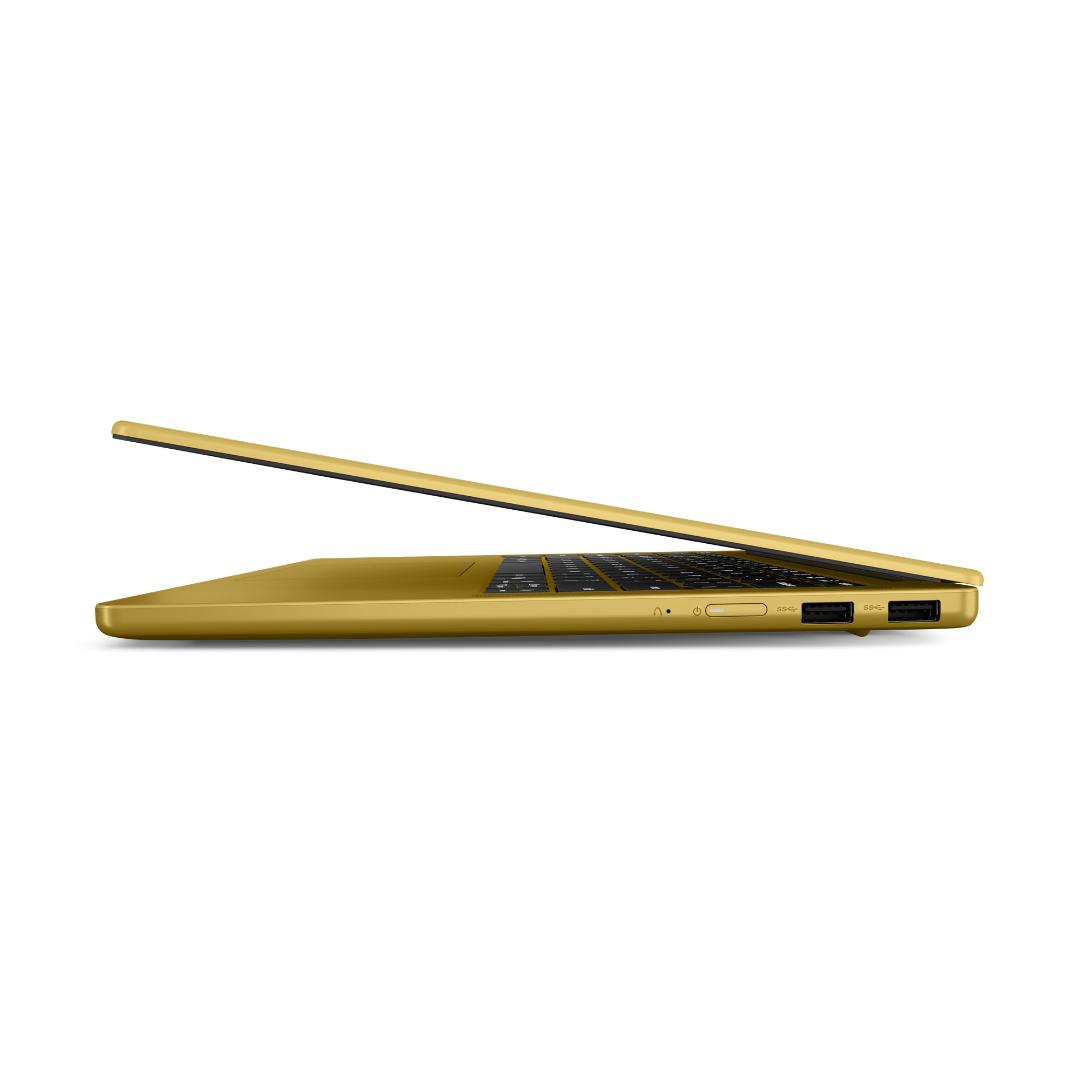 لپ‌تاپ لنوو آیدیاپد وایب (Lenovo IdeaPad Vibe) با بدنه طلایی رنگ