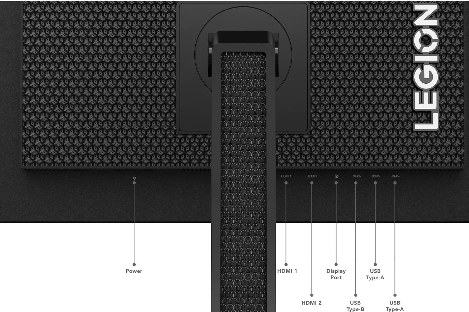 پورت های مانیتور لنوو لیجن Lenovo Legion Y27qf-30