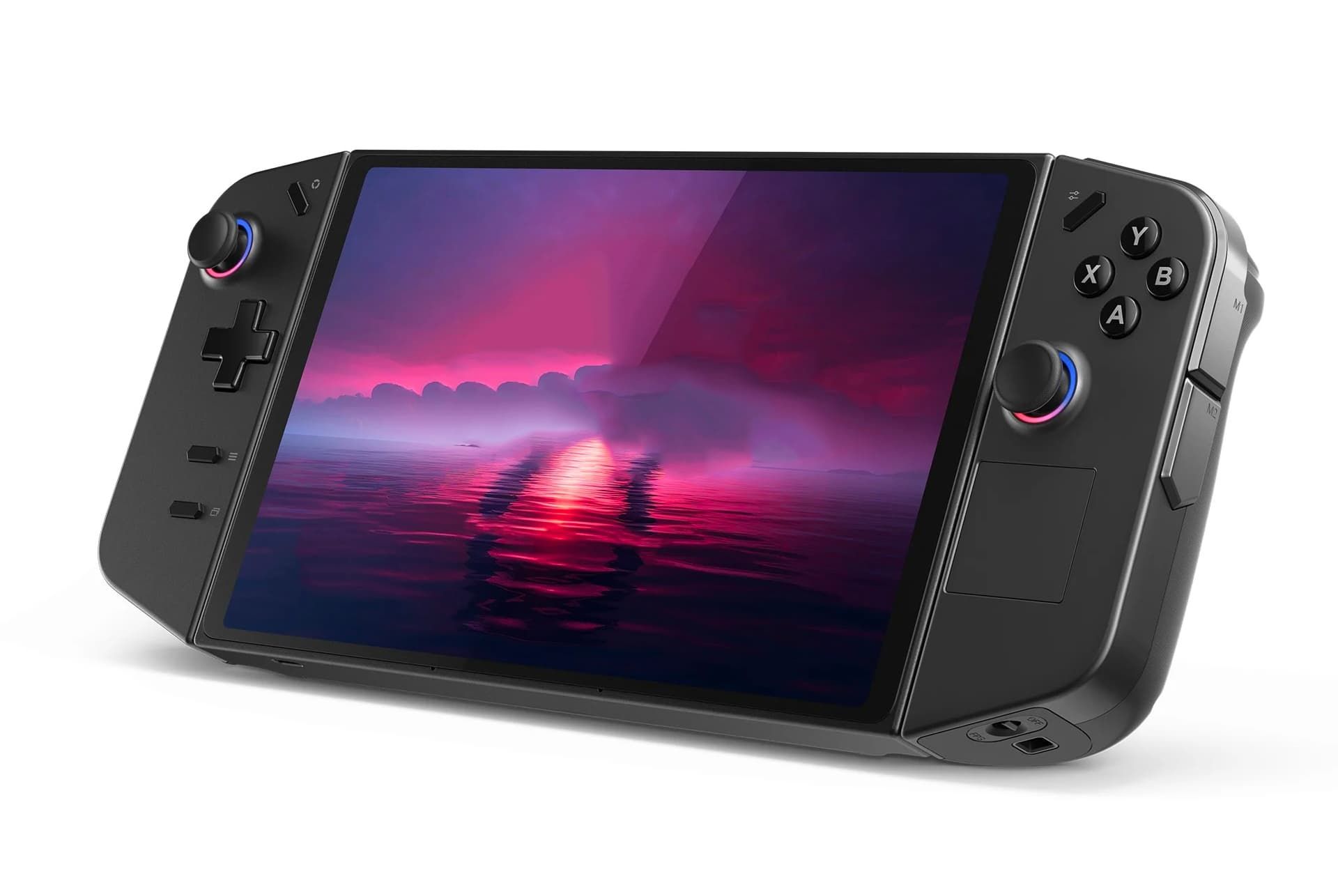 عکس فاش شده لنوو لیجن گو Legion Go از نمای جلو سه رخ