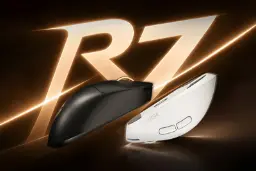 ماوس گیمینگ لنوو مدل Legion R7 Pro در دو رنگ مشکی و سفید