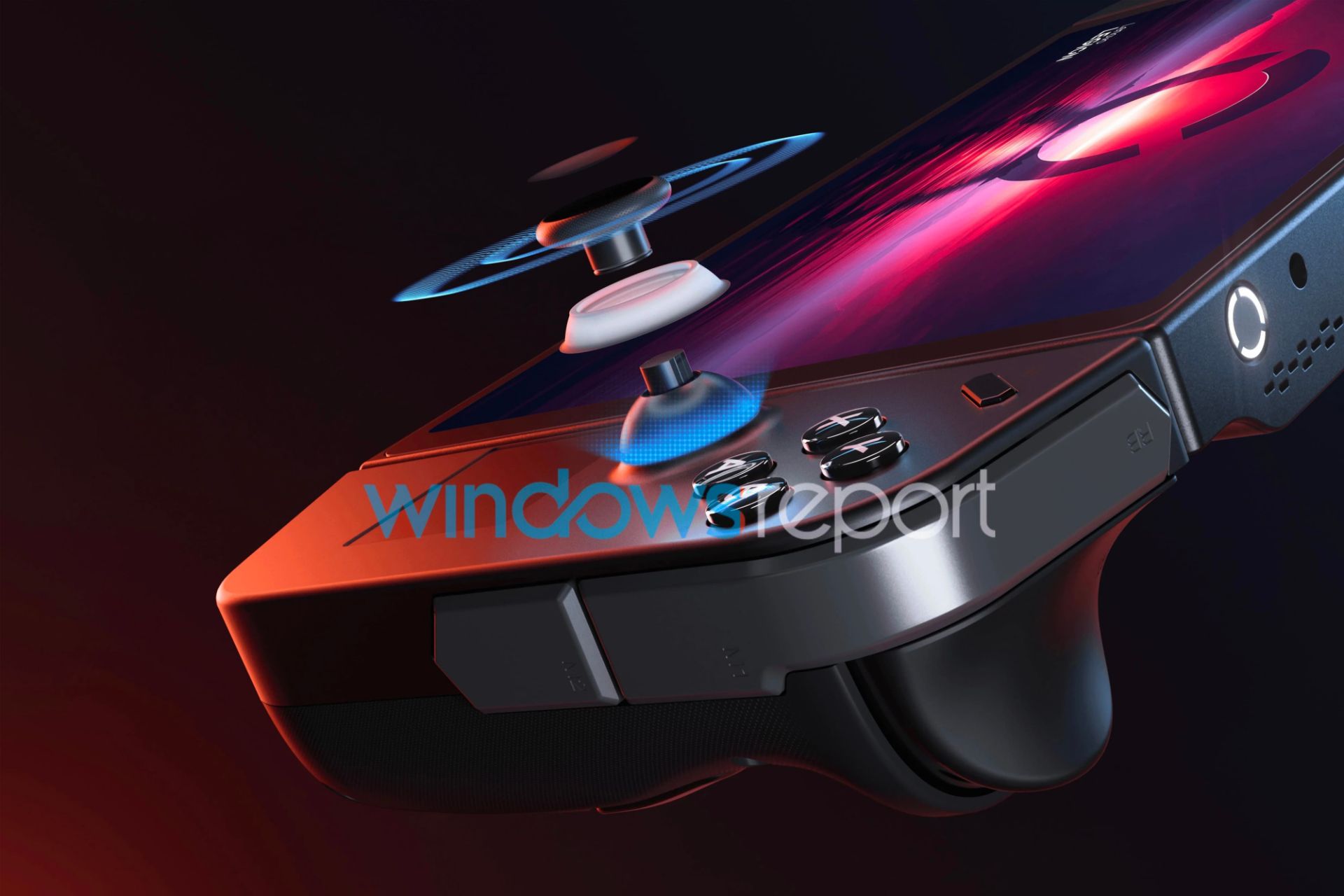 دکمه های لنوو لیجن گو تصویر فاش شده نمای نزدیک