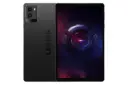 نمای کلی تبلت Legion تب لنوو نسل سوم / Lenovo Legion Tab Gen 3 با نمایشگر روشن و نمایش دوربین و لوگوی پنل پشت