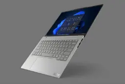 لپ‌تاپ لنوو (Lenovo) ThinkBook 14x با بدنه سبک و صفحه نمایش روشن