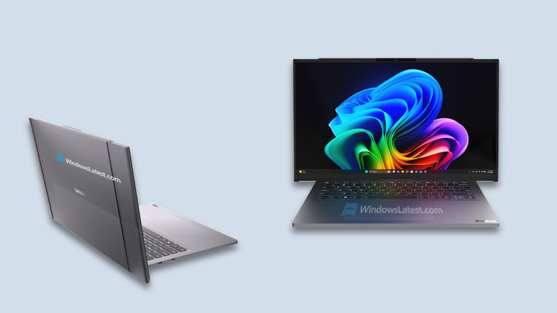 لپتاپ عریض مدل ThinkBook لنوو با نمایشگر منعطف