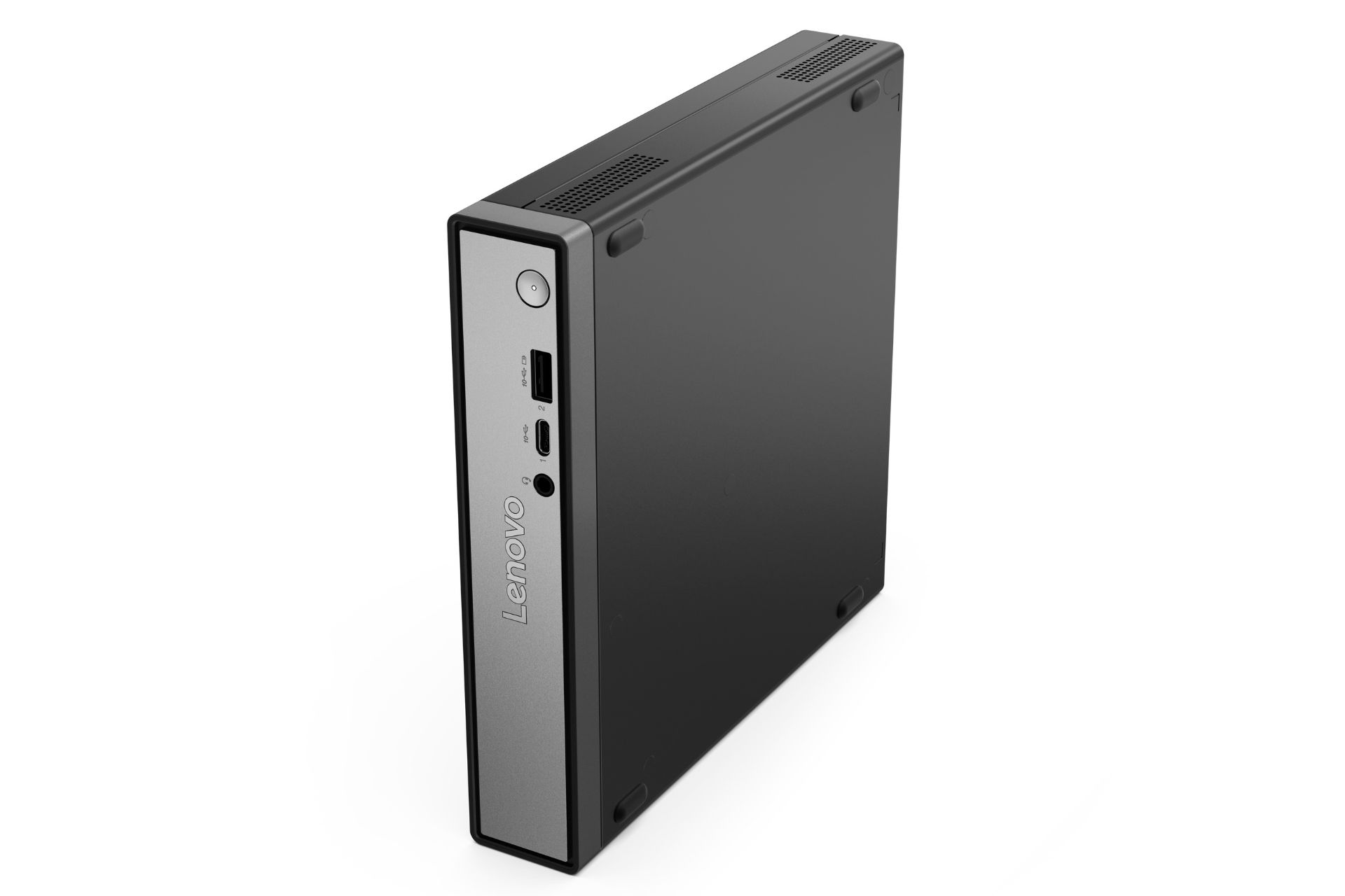 مینی کامپیوتر ThinkCentre neo 50q لنوو از نمای جلو