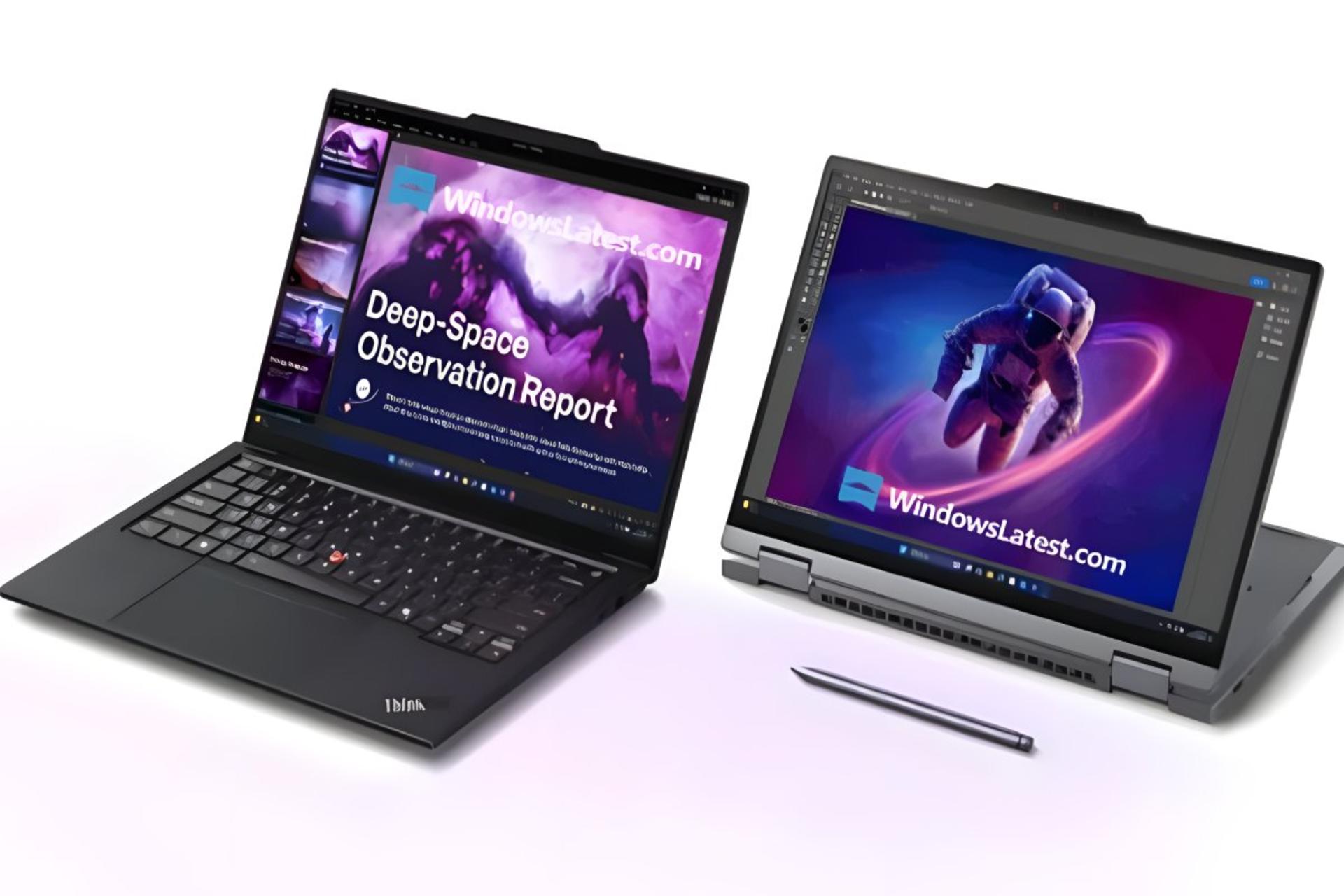 لپ تاپ لنوو ThinkPad X1 Carbon Gen 14 Aura Edition و ThinkPad X1 2-in-1 Gen 11 Aura Edition