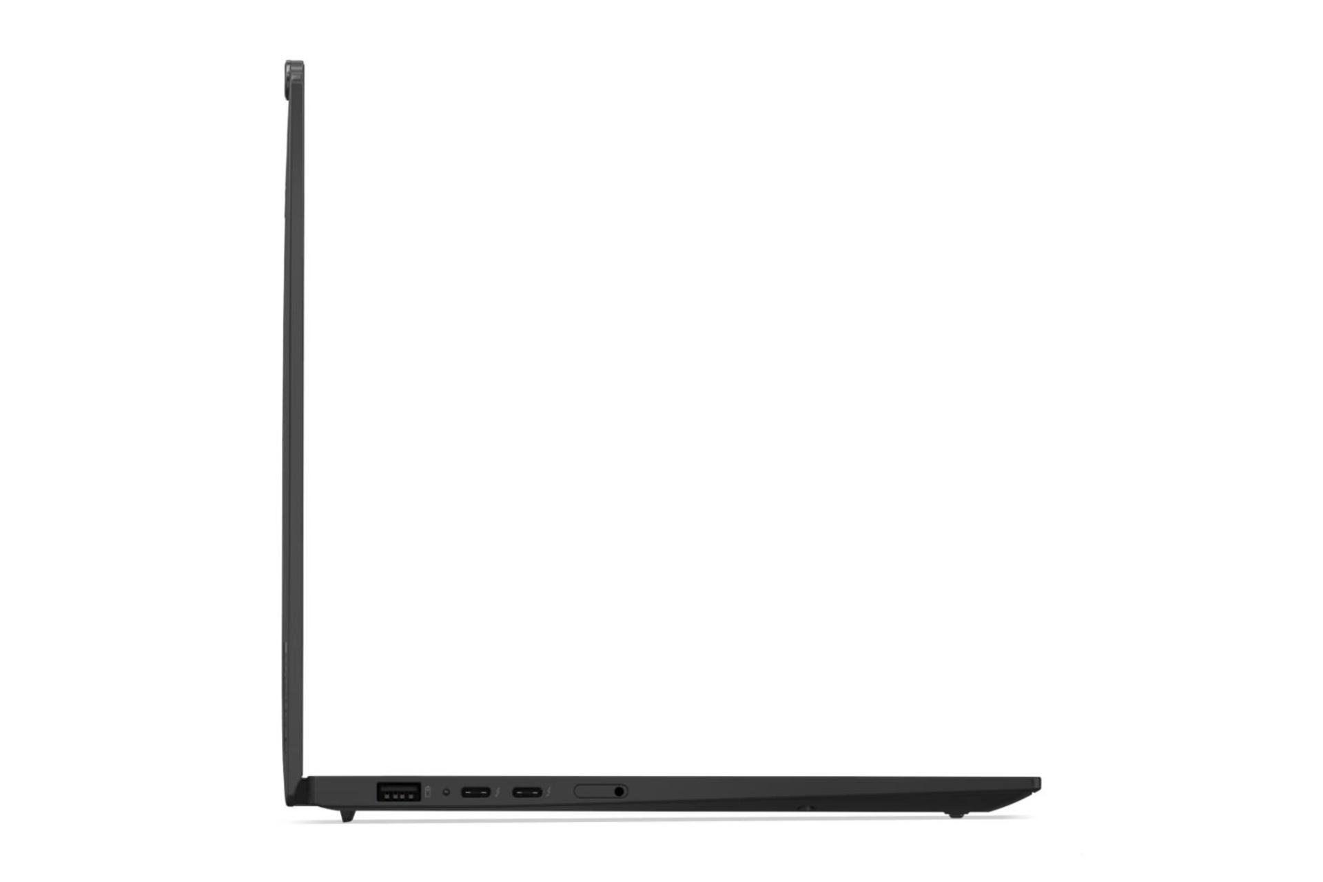 لپ تاپ لنوو Lenovo ThinkPad X1 Carbon Gen 13 Aura Edition نمای جانبی چپ و درگاه ها