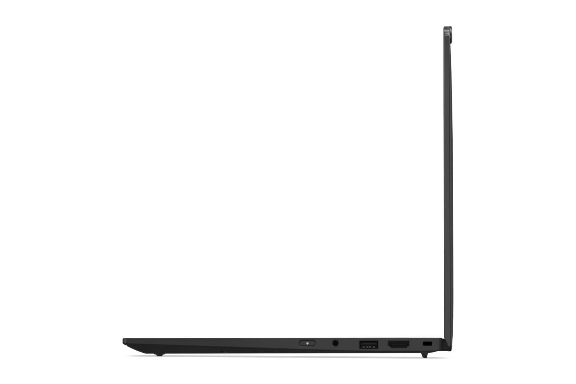 لپ تاپ لنوو Lenovo ThinkPad X1 Carbon Gen 13 Aura Edition نمای جانبی راست و درگاه ها