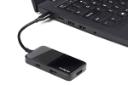 نمای سمت چپ هاب USB-C لنوو 5 پورت مدل TPH05